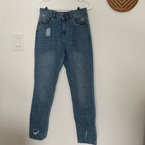 NOISY MAY HIGH RISE LOOSE FIT JEAN